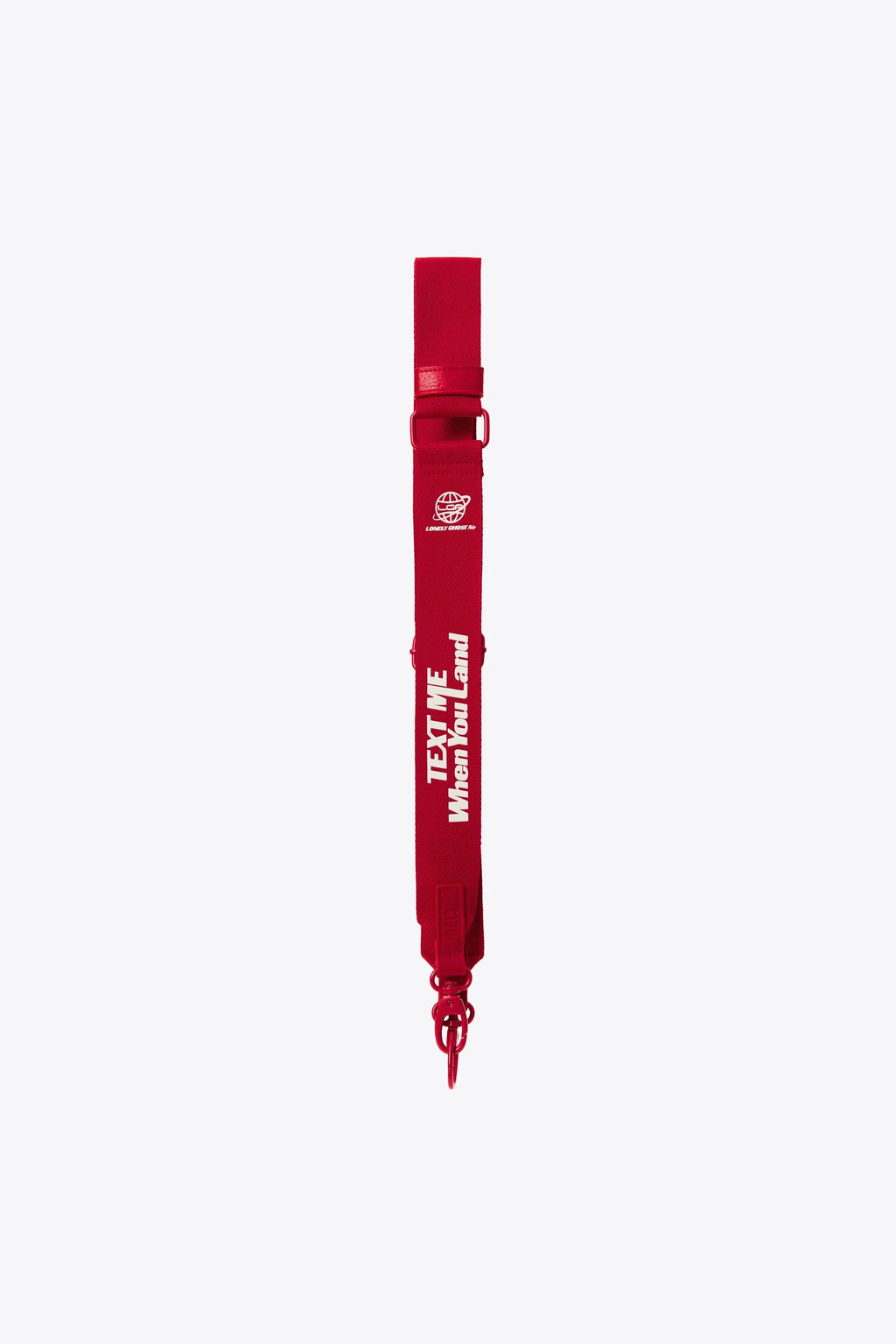 Resale The Shoulder Strap in Text Me Red